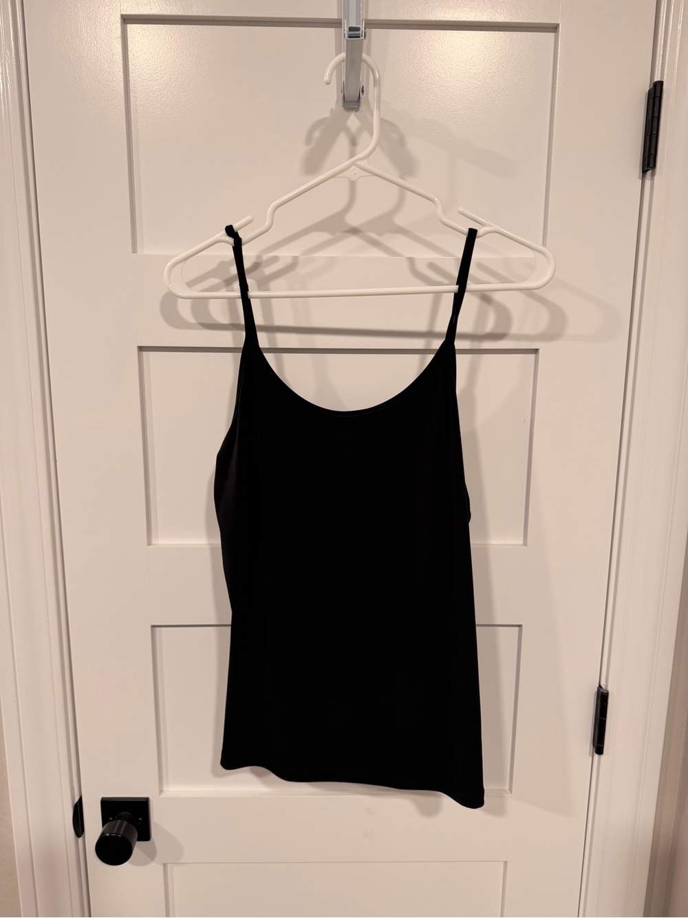 Clara Sun Woo Black Slim Strap Cami